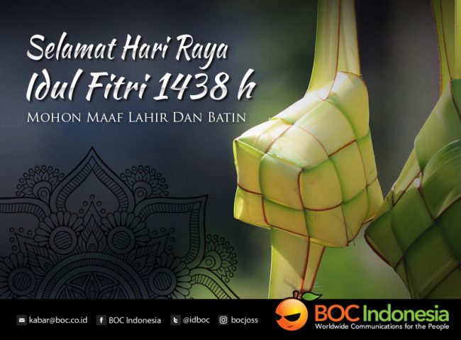 Ucapan Idul Fitri 2017