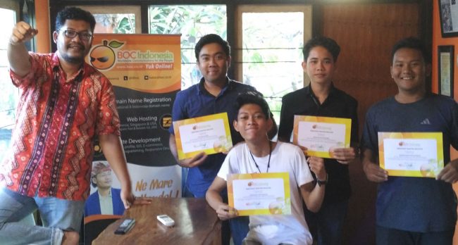 Siswa SMK TI Bali Global