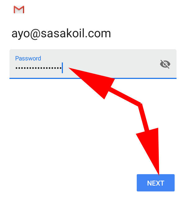 Setting email di Android Smartphone