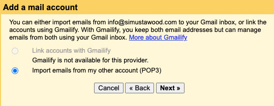 Cara setting email pribadi ke gmail